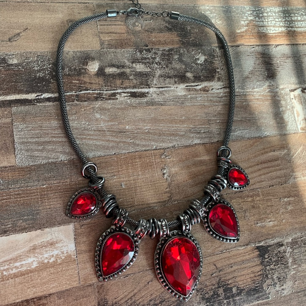 Ruby Red Fashion Necklace from Cato’s